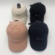 fashion custom unique embroidery solid color baseball cap